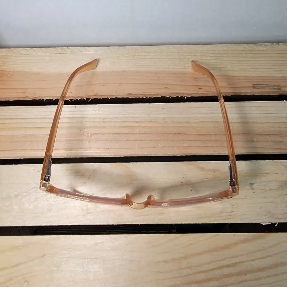 Vein LA Uptown RoseGold Plastic Frame Progressive Glasses 2.5 w/ Hard-shell Case